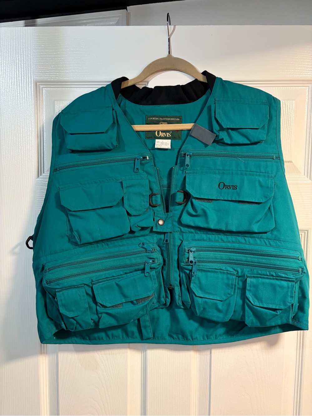 Orvis Teal Multi-Pocket Fishing Vest - Teal